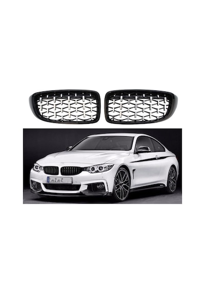 Bmw F32 2014-2019 Krom Daimond Ön Panjur