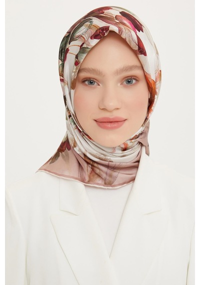 Armine 2022 İlkbahar Yaz Sezonu Twill İpek Eşarp Modelleri 8715D-