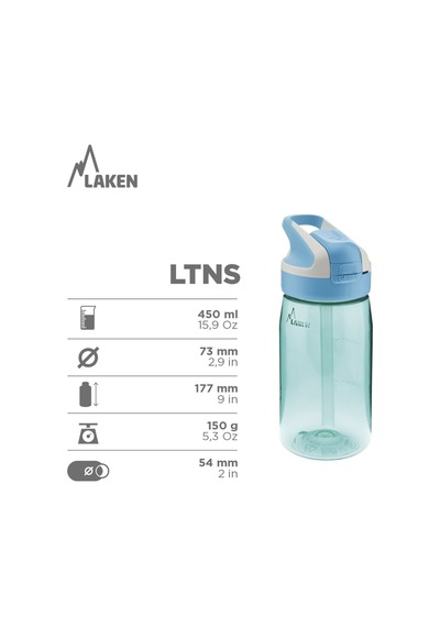 Laken Tritan Şişe 0,45 Summıt Go To Tek Renk
