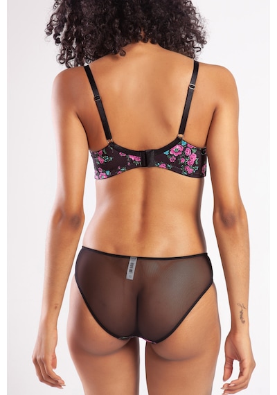 Etiler Collection Golshan Gardenia Big Size Plunge Bra, Siyah Konforlu Ve Şık Sütyen Çok renkli