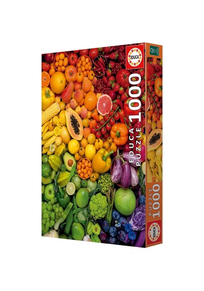 Educa Puzzle 20178 - 1000 Parça Renkli Vitamin - Colorful Vitamines