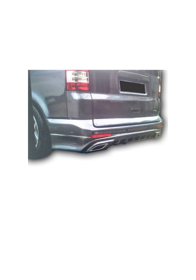 Volkswagen Transporter T5 Uyumlu Yedek Parça Difüzörlü Arka Tampo