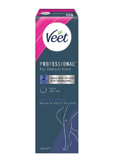 Tr Professional Tüm Cilt Tipleri Tüy Dökücü Krem Bacak Ve Vücut 100 Ml