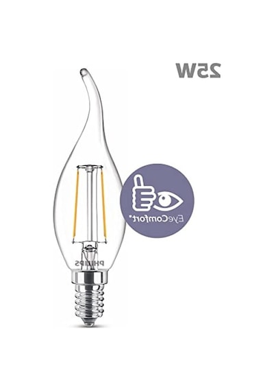 Philips Led Classic 25w Ba35 E14 Ww Cl Dim Edilmez Sarı Işık Filament Ampul 10c