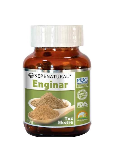 Sepe Natural Artichoke Extract Enginar Ekstresi Toz 50 G