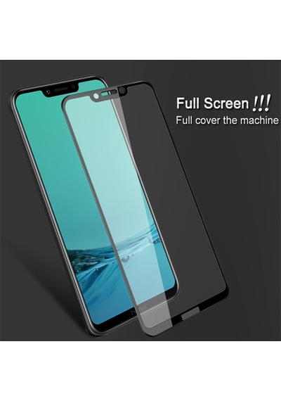 Huawei Honor Play Full Glue Tempered Full Cam Ekran Koruyucu Siyah (294105664)