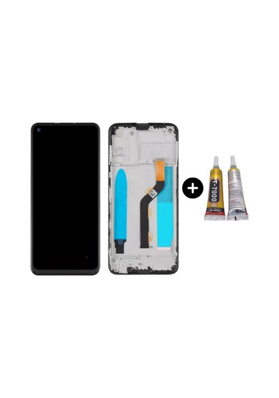 Camon 12 Air Uyumlu Çıtalı A Kalite Lcd Ekran Dokunmatik + B7000