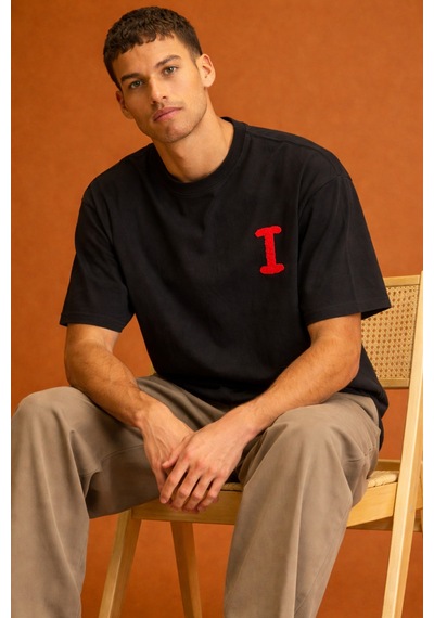Cool Tarz Erkek Oversize Tişört "love Is Everywhere" Baskılı Basic Pamuklu T-shirt Siyah Siyah Cool Tarz Erkek Oversize Tişört "love Is Everywhere" Baskılı Basic Pamuklu T-shirt Siyah Siyah