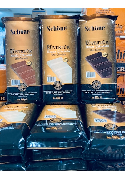 Schöne Profesyonel Mini Beyaz Kuvertur 200gr 5