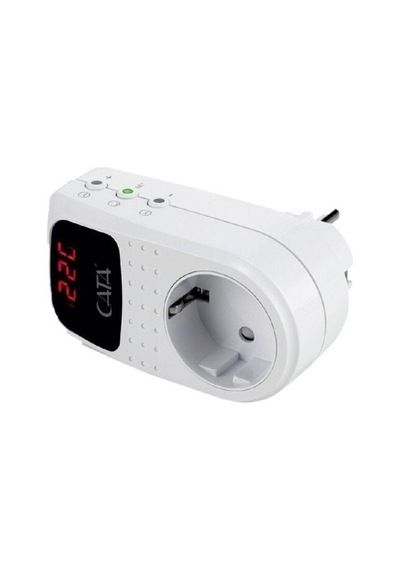 Cata Ct-9187 Akım Korumalı Tekli Topraklı Priz Regülatör