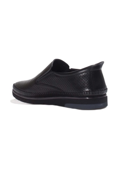 Fast Step Hakiki Deri Erkek Casual Ayakkabı 711ma07lzr Siyah