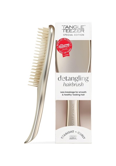Tangle Teezer The Ultimate Detangler Chrome Champagne Gold Saç Fırçası 0