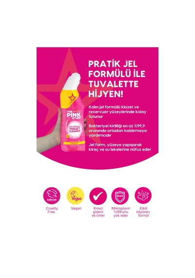 Wc Klozet Derin Temizlik Seti 3'lü Tuvalet Temizleyici Jel + Köpük + Aktif Klozet Bloğu