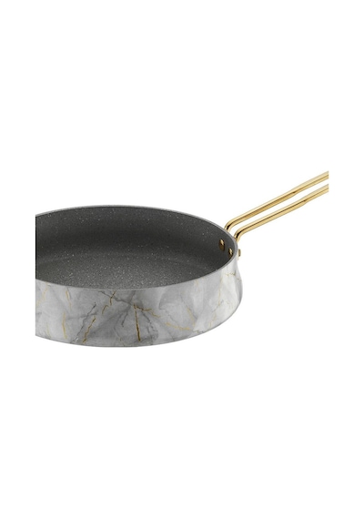 Brioni Marble 26 Cm Beyaz Tava
