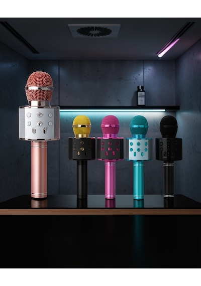 Taşınabilir Karaoke Mikrofon Uczkaraokemikrofonn1