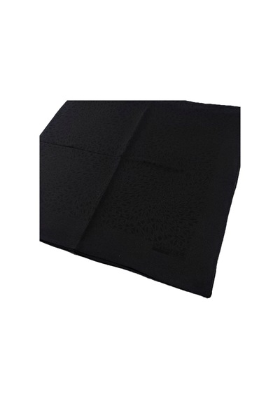 Mim Eşarp Mısırlı Eşarpları Siena Eşarp 100x100 Cm Siyah