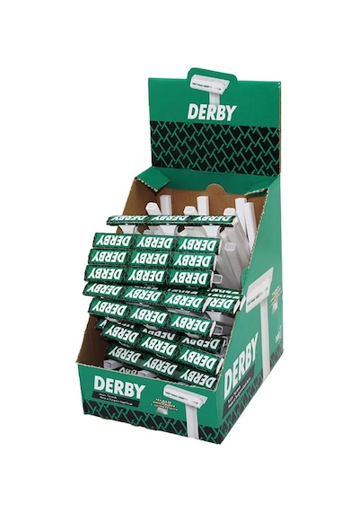 Derby Tek Bıçak 100pcs Banyo Saplı Jilet Go-53-vice 02236