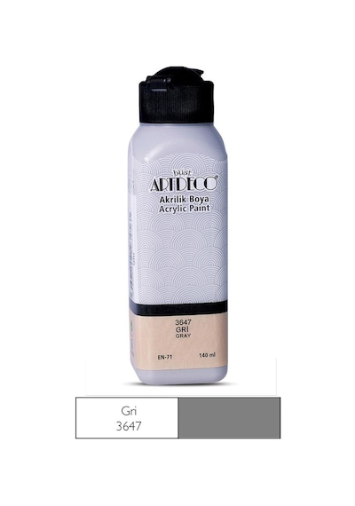 Artdeco Akrilik Boya 140Ml Gri 3647