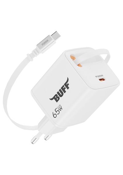 Buff Blc65 Pd 65w Geri Çekilebilir Kablolu Hızlı Şarj Cihazı
