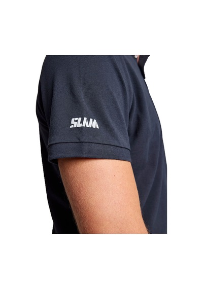 Slam Slam Deck Polo Ss Erkek Mavi Polo Tişört W13 Lacivert