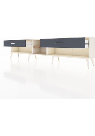 Arges Tv Ünitesi Tek Raflı 2 Çekmeceli 220x30x51 Aytaşı-çam/antrasit Atlas Çam/antrasıt - Aytası Arges Tv Ünitesi Tek Raflı 2 Çekmeceli 220x30x51 Aytaşı-çam/antrasit Atlas Çam/antrasıt - Aytası