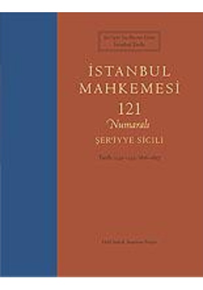 Istanbul Mahkemesi 121 Numaralı Şer'Iyye Sicili 383615346