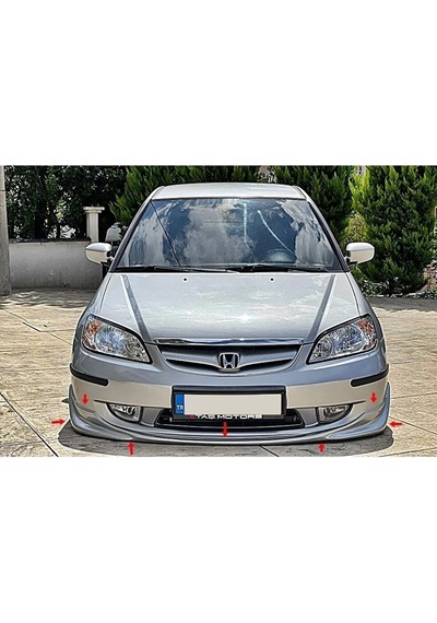 Honda Civic Vtec 2 S2000 Ön Ek Karlık Plastik Mat Siyah 2004 2005 2006 Mat Siyah Plastik Karlık+bodykit+ek