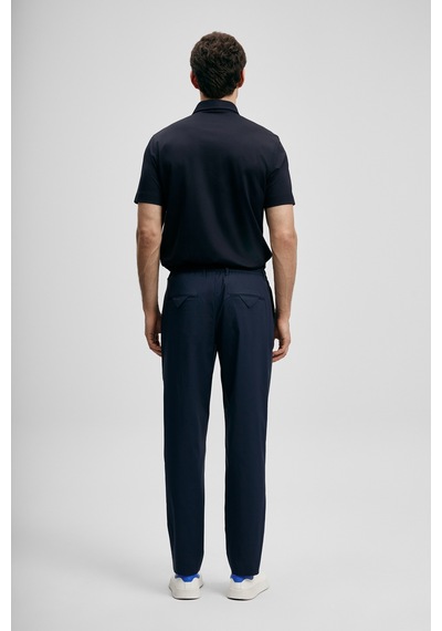 Lufian Malrıc Smart Erkek Chino Pantolon Slim Fit Lacivert Lacivert 111190364100200