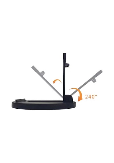 Zore Q3 Telefon Standı-Siyah-Siyah
