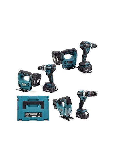 Prohummer Ph270 Akülü Kömürsüz Motor İkili Set Dekupaj Testere + Vidalama Matkap