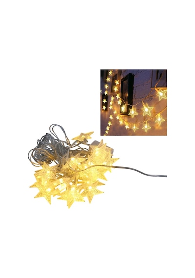 Yıldız Figürlü Led Aydınlatma Zinciri Enerji Tasarruflu Dekor Işığı Diğer