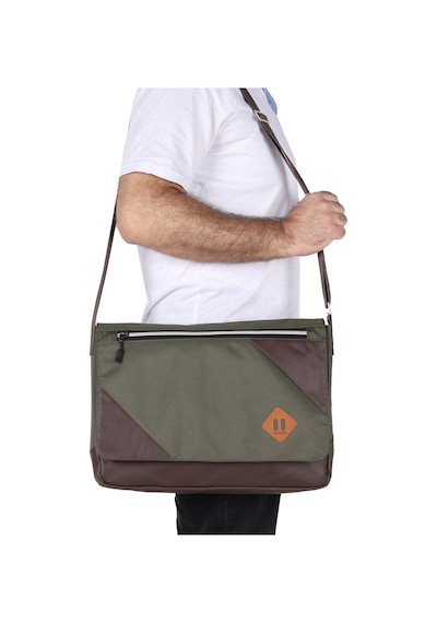 Strong Bag STRONG 15.6 İNCH Laptop Bölmeli Omuz Askılı Postacı Çantası KFT03 Çok Renkli