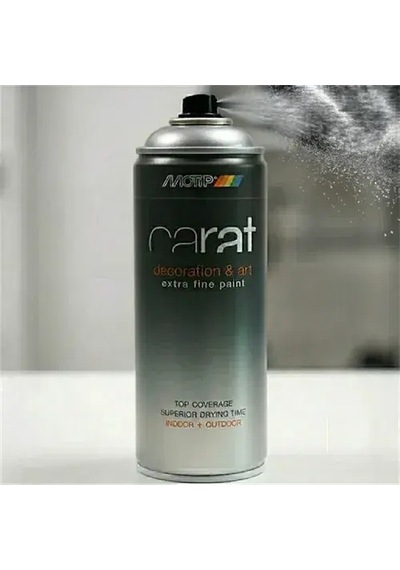 Carat Sprey Boya Metalik Gümüş 400 Ml Diğer