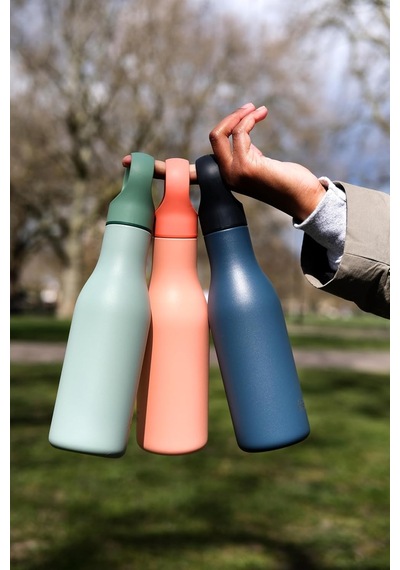 Joseph Joseph Jj Loop Termos Şişe, Mavi, 500 Ml Çok Renkli