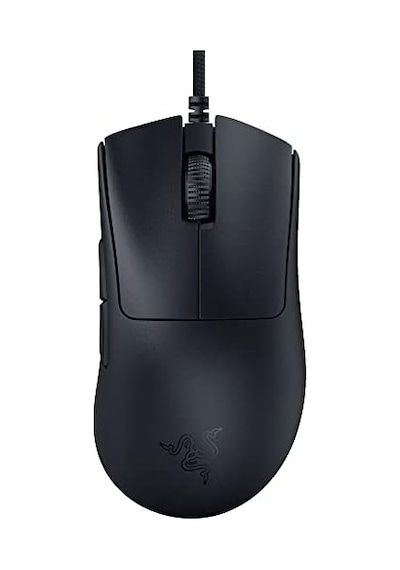 Razer Deathadder V3 - Ergonomik Esports Fare 59 G Hafif Tasarım, Ergonomik Şekil, 30k Optik Sensör, Optik Fare Anahtarı Gen-3, 8000hz Hyperpolling Teknolojisi, Speedflex Kablo Siyah