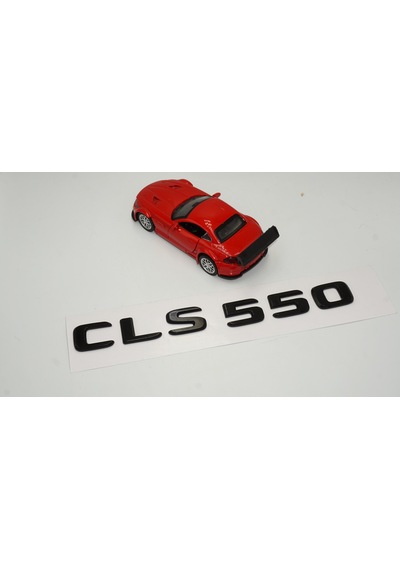 CLS 550 Bagaj Parlak Siyah ABS 3M 3D Yazı Logo
