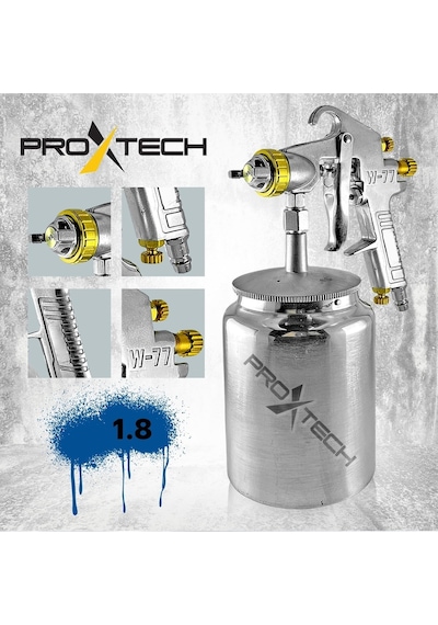 Bhd Alttan Depolu Profesyonel 1.8 Mm 1000 Cc Boya Sprey Tabancası
