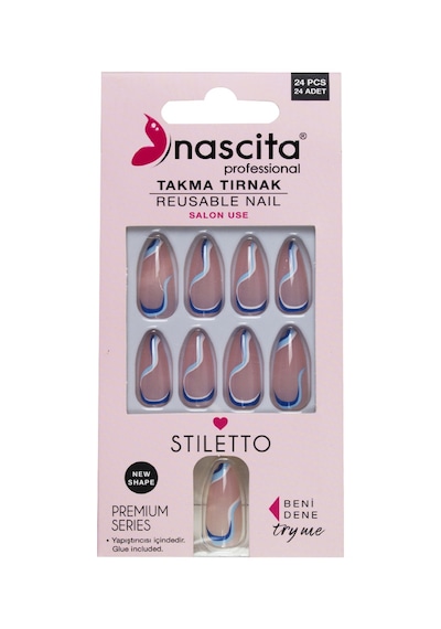 Nascita Stiletto Takma Tırnak 24 Lü Set Nasnaıl00182