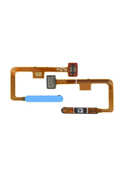 Xiaomi Mi 11 Lite 5g Uyumlu On Off Yan Tuş Parmak İzi Filmli M2101k9g - Mavi