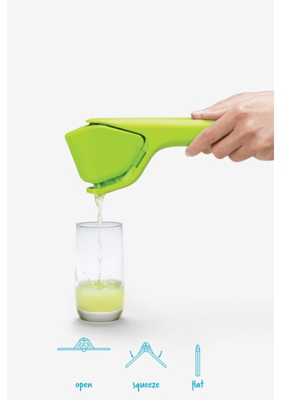 Dreamfarm Fluicer Kolay Sıkmalı Portatif Lime Sıkacağı Yeşil Sıkacak 23 Cm Yeşil