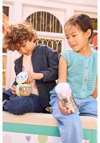 Skip Hop Besties Squad Pipetli Paslanmaz Çelik Suluk Unicorn 9t46 STANDART
