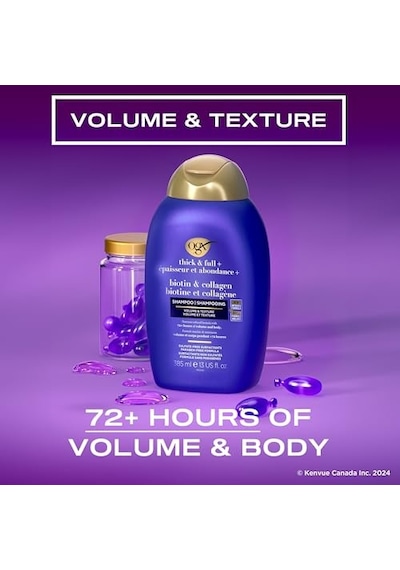 Ogx Biotin & Kolajen Dolgunlaştırıcı Sülfatsız Şampuan 385 Ml
