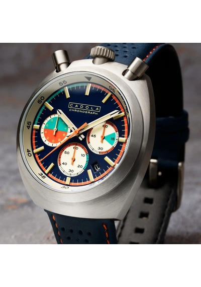 Cadola Teta Di Toro Chronograph Cd-1058-02 Erkek Kol Saati Gri