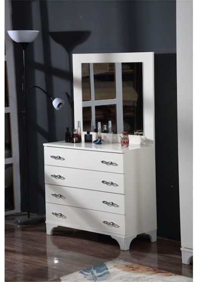 Sln Rio Aynalı Şifonyer Model Sl-156-2