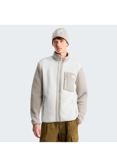 The North Face M Yumiori Full Zip Erkek Polar-34536 Krem
