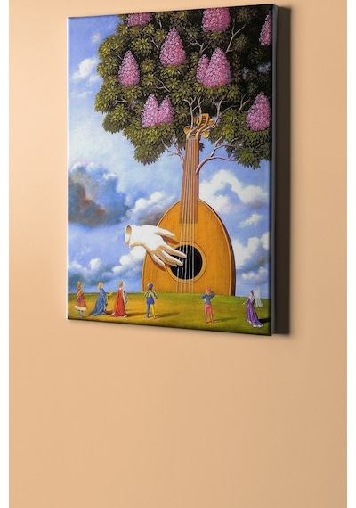 Webstyle Sayılarla Boyama Seti Kasnaklı Bir Çalgı 60x75 Cm
