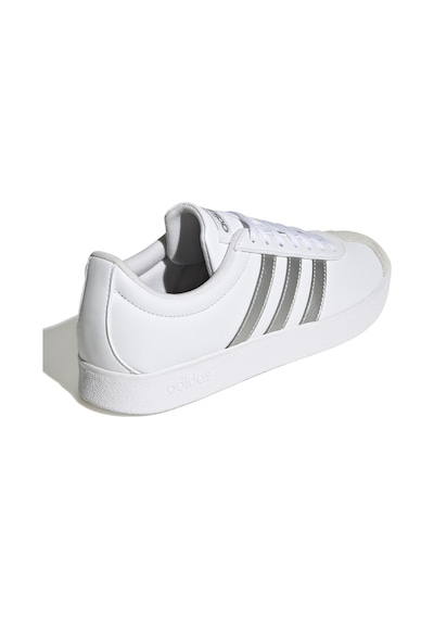 Adidas Vl Court Base Beyaz Kadın Sneaker 000000000101909426 Beyaz - Gümüş