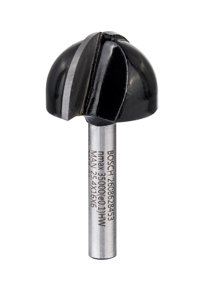 Bosch 6mm Şaftlı Dayamaklı Fitil Freze Ucu 6 25,4 49 2608628453