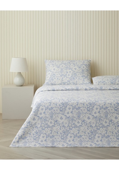 English Home Dyna Çift Kişilik Pike Takımı 200x220 Cm Mavi
