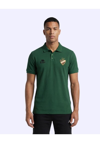 Kappa Paul Polo Erkek Yeşil Regular Polo Yaka Tişört
